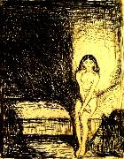 Edvard Munch pubertet oil painting reproduction